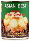 Asian Best Water Chestnut Whole (20 OZ), Case of 24