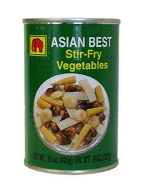 Asian Best Stir Fry Mixed Vegetables, 15 OZ, Case of 24
