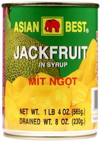 Asian Best Jackfruit in Syrup, 20 OZ, Case of 24