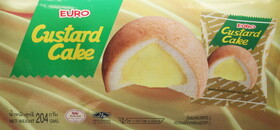 Euro Custard Cake, 17 G, 12 per pack, 12 per case
