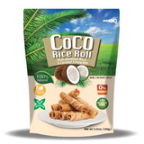 Coco Rice Roll Coconut Milk Flavour, 3.53 OZ, Case of 12