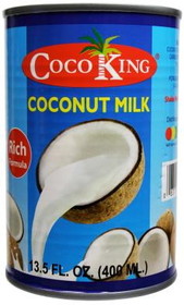 Cocoking Coconut Milk (17%), 400 ML, Case of 24