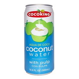 Cocoking Coconut Water Aluminum Can (L), 500 ML, Case of 24