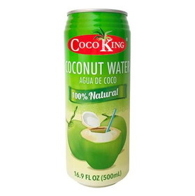 Cocoking Natural Coconut Water (100%), 500 ML, Case of 24