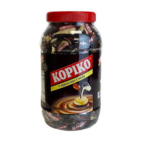 Kopiko Cappuccino Candy (Jar), 28.21 OZ, Case of 6
