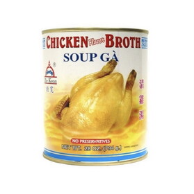 Por Kwan Chicken Flavour Broth (M), 28 OZ, Case of 24