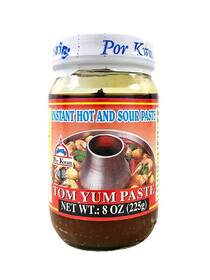 Por Kwan Instant Hot And Sour Paste (Tom Yum Paste) (S), 8 OZ, Case of 24