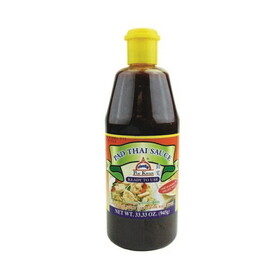 Por Kwan Pad Thai Sauce (Sour & Spicy), 33.33 OZ, Case of 12