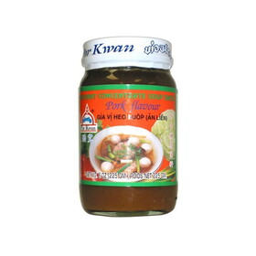 Por Kwan Concentrate Pork Flavour Soup Base, 8 OZ, Case of 24