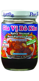 Por Kwan Spicy Stewed Beef Flavour Paste, 8 OZ, Case of 24