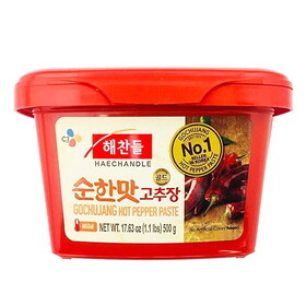 CJ Gochujang Red Pepper Paste (Mild 176977), 500 G, Case of 20