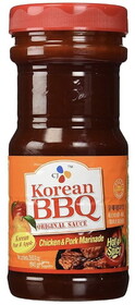 CJ BBQ Sauce for Chicken&Pork Hot+Spicy (L), 840 G, Case of 8