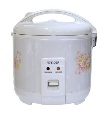 Best Buy: Tiger 10-Cup Rice Cooker White JNP-1800