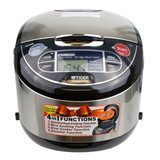Tiger Micro Comp. Rice Cooker (JAX-T18U) K Stainless, 10 CUPS