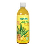 Tropiking Aloe Vera Pineapple Juice Drink, 16.9 FL.OZ, Case of 24