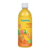 Tropiking Mixed Fruits Juice Drink, 16.9 FL.OZ, Case of 24