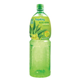 Tropiking Aloe Vera Juice Drink (L), 50.7 FL.OZ, Case of 12