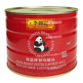 Lee Kum Kee Panda Oyster Sauce (5 LBS), Case of 6