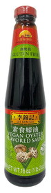 Lee Kum Kee Vegan Oyster Flavored Sauce (18 OZ), Case of 12