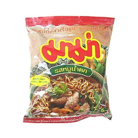 MAMA Instant Noodles Arti Spicy Pork Flavour (Moo Nam Tok), 55 G, 30 per pack, 6 per case