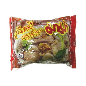 MAMA Instant Rice Vermicelli Arti Spicy Pork (Moo Nam Tok), 55 G, 30 per pack, 6 per case