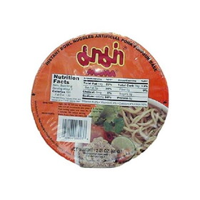 MAMA Instant Bowl Noodles Arti Pork Flavour, 60 G, Case of 12