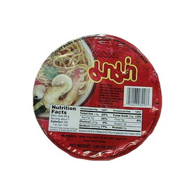 MAMA Instant Bowl Noodles Arti Shrimp Tom Yum Flavour, 60 G, Case of 12