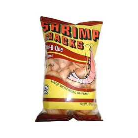 Marco Polo Shrimp Chips(Barbeque), 2.50 OZ, Case of 24