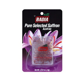 Badia Saffron Spanish (0.141 OZ), Case of 12