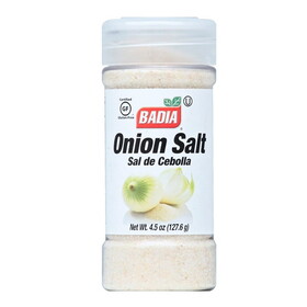 Badia Onion Salt (4.5 OZ), Case of 8
