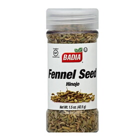Badia Fennel Seed (1.5 OZ), Case of 8