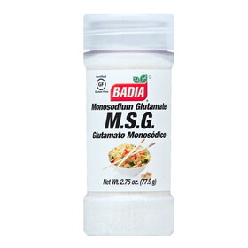 Badia Monosodium Glutamate (2.75 OZ), Case of 8