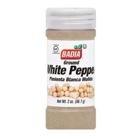 Badia Pepper Ground White, 2 OZ, Case of 8