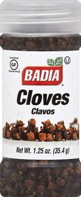 Badia Cloves Whole (1.25 OZ), Case of 8