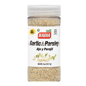Badia Garlic Ground w/Parsley (5 OZ), Case of 6