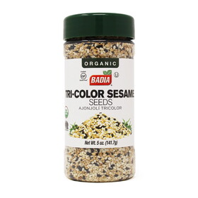 Badia Organic Tri-Color Sesame Seed (5 OZ), Case of 6