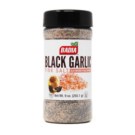 Badia Black Garlic Pink Salt (9 OZ), Case of 6