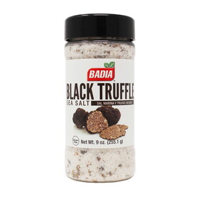 Badia Black Truffle Sea Salt (9 OZ), Case of 6