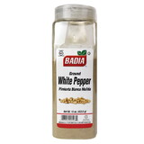 Badia Ground White Pepper (16 OZ), Case of 6
