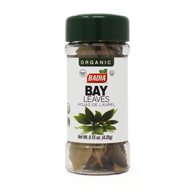 Badia Organic Bay Leaves (0.15 OZ), Case of 8