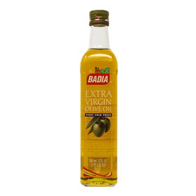 Badia Extra Virgin Olive Oil (500 ML), Case of 6