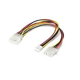 Ziotek Power Y Cable for 3.5in. Floppy Drive 18AWG ZT1130275