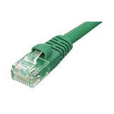 Ziotek 14ft CAT5e Network Patch Cable w/Boot, Green ZT1195178