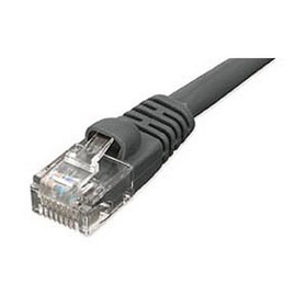 Ziotek 25ft CAT5e Network Patch Cable w/Boot, Black ZT1195192