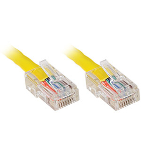 Generic 1195265 100ft. CAT5e UTP Patch Cable, Yellow
