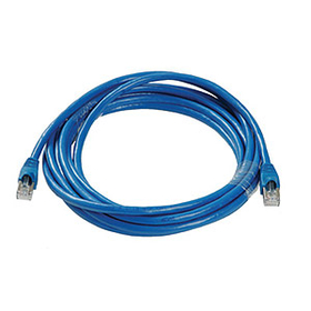 Ziotek 14ft Cat6a Network Patch Cable w/Boot, STP,  Blue ZT1197248