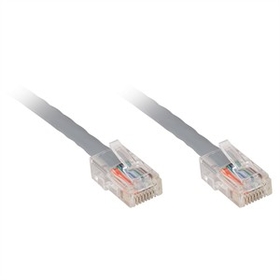 Ziotek 3ft CAT6 Non-Booted Network Patch Cable, UTP, Gray ZT1197294