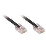 Ziotek 5ft CAT6 Non-Booted Network Patch Cable, UTP, Black ZT1197314