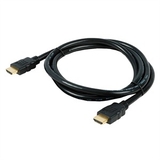 3ft High Speed HDMI w/Ethernet Cable, M to M, 28 AWG, Black