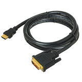 Generic 1211148 16ft. HDMI 1.2 Male to DVI-D Male Adapter Cable, Single Link